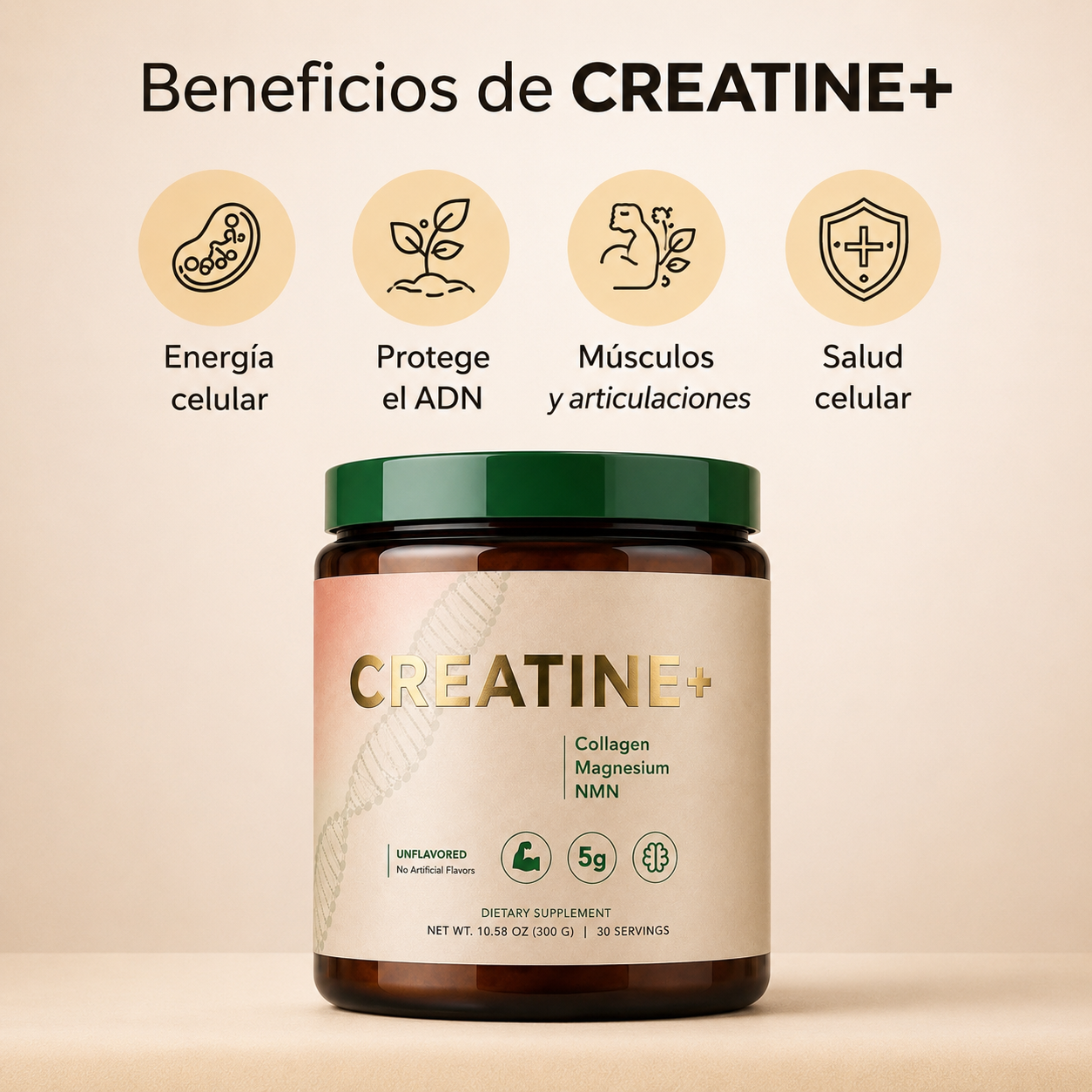 Creatine+® – Fuerza, Energía y Masa Muscular